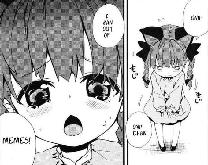 Message to Don pencil style anime of girl and memes