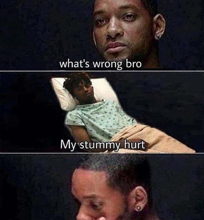 Playboy Carti what's wrong bro My stummy hurt