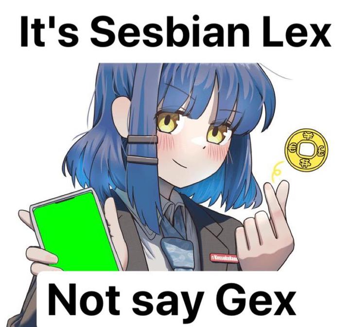 Kessouku Band It's Sesbian Lex CIL Not say Gex (67) SA