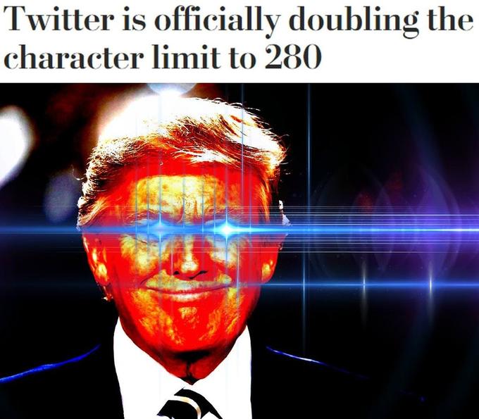 Too Much Power Twitter is officially doubling the character limit to 280
