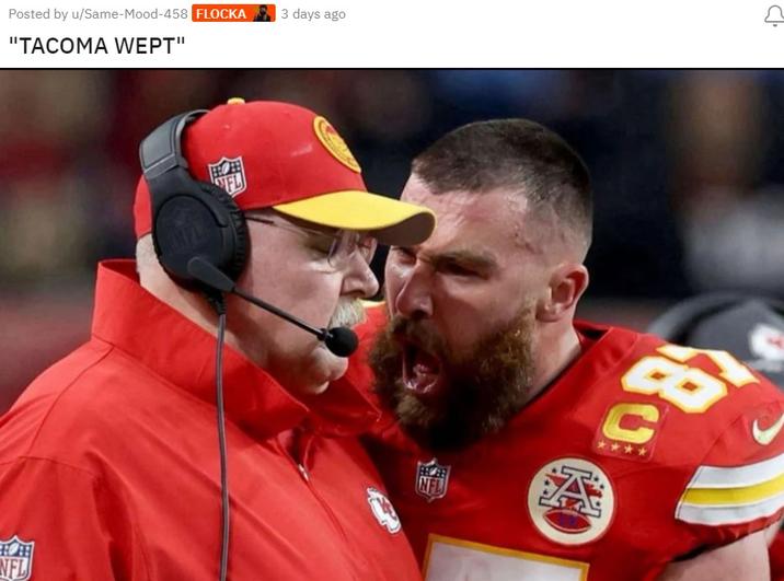 "TACOMA WEPT" Posted by u/Same-Mood-458 FLOCKA "TACOMA WEPT" BOTH NFL FL 3 days ago NFL Bo C ****