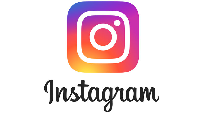 The instagram logo.