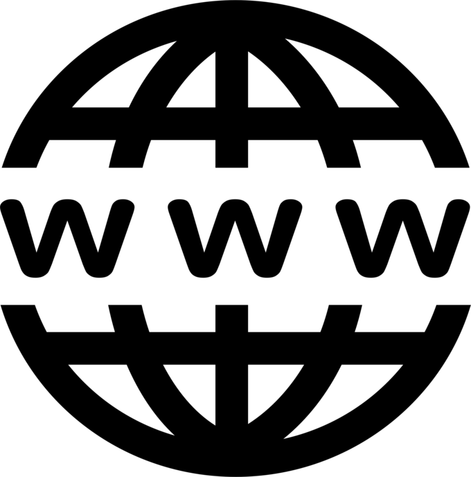 World Wide Web vintage WWW logo