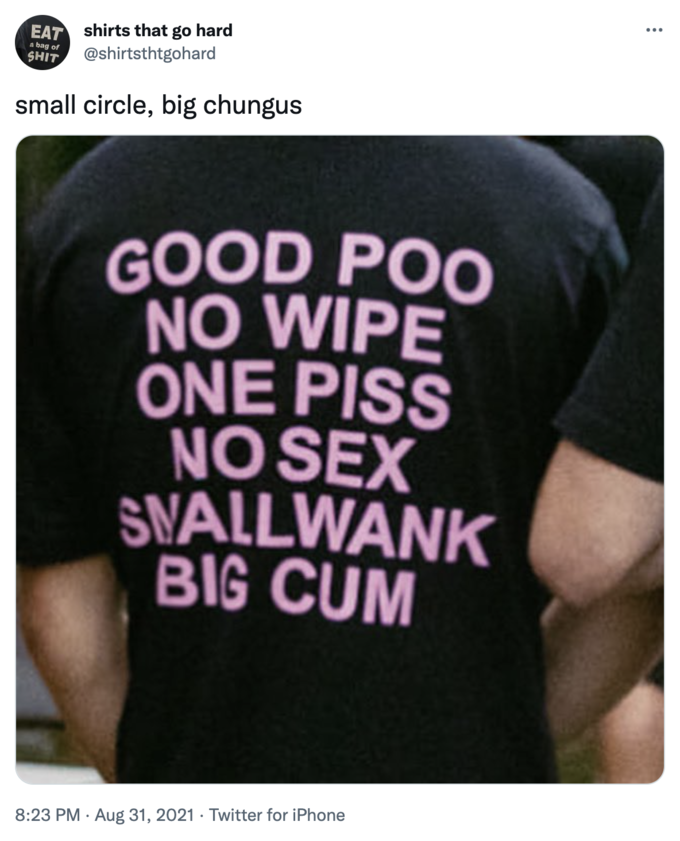 Shirts That Go Hard Twitter