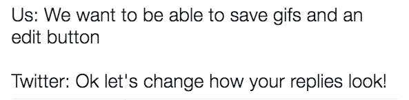 people poking fun at Twitter's Reply Update feature people poking fun at Twitter's Reply Update feature